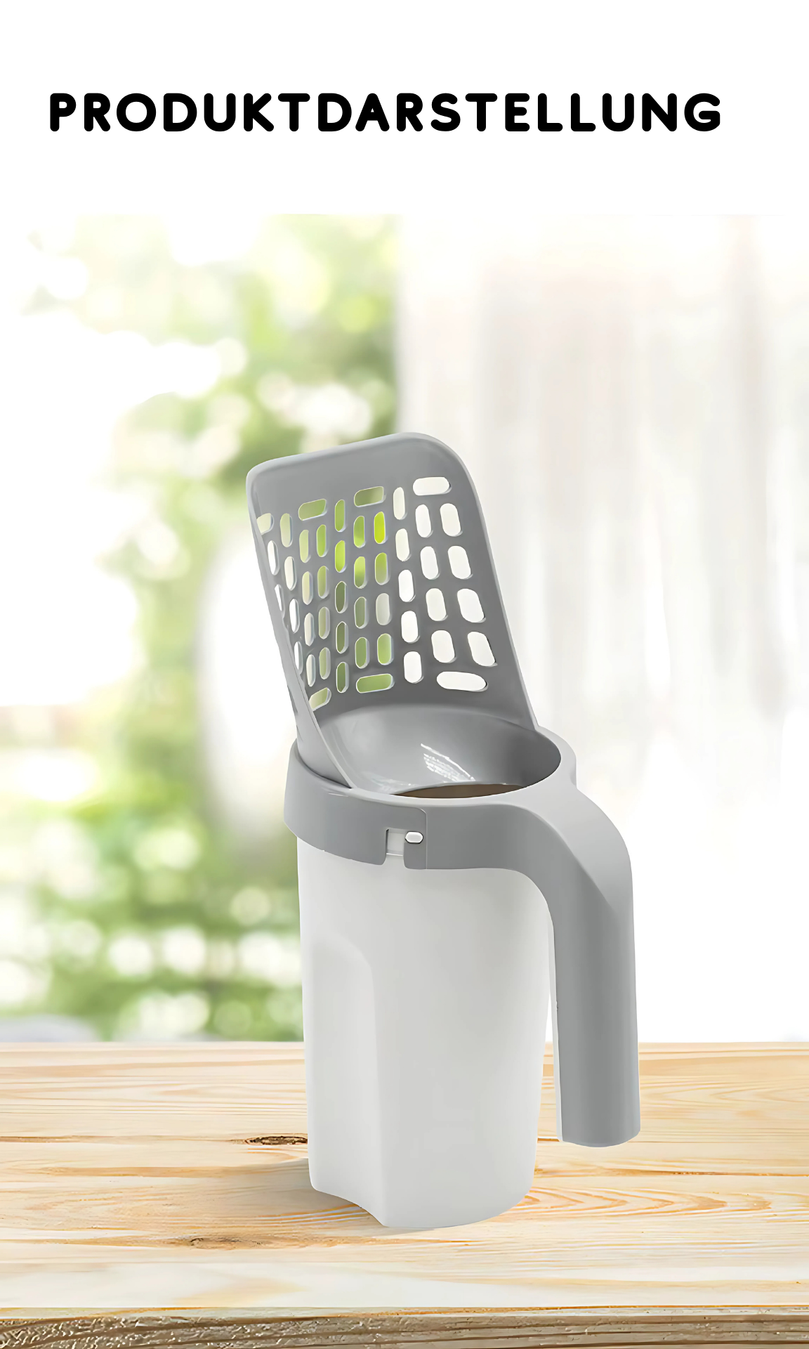 SedFayClean: Die revolutionäre smarte Schaufel, die die Katzenstreu-Reinigung revolutioniert.